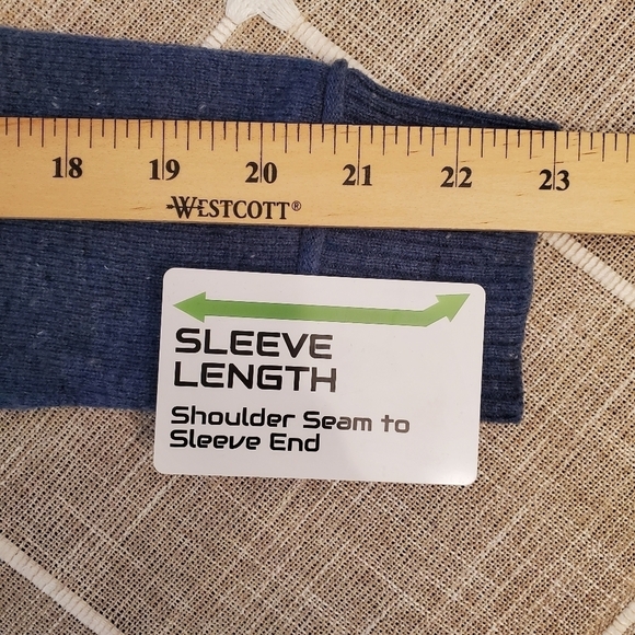 C&C California Small Extra fine Merino Wool Blend Sweater Lagenlook - Picture 10 of 10